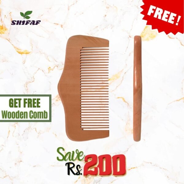 Free Wooden Comb