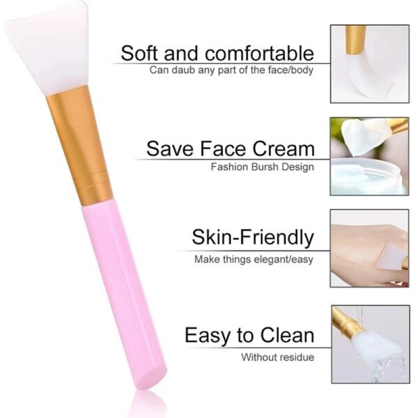 Shifaf silicone gel face mask brushe - professional flexible makeup brushe - Shifaf Living
